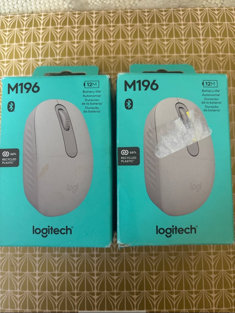 2 Logitech Wireless Mice